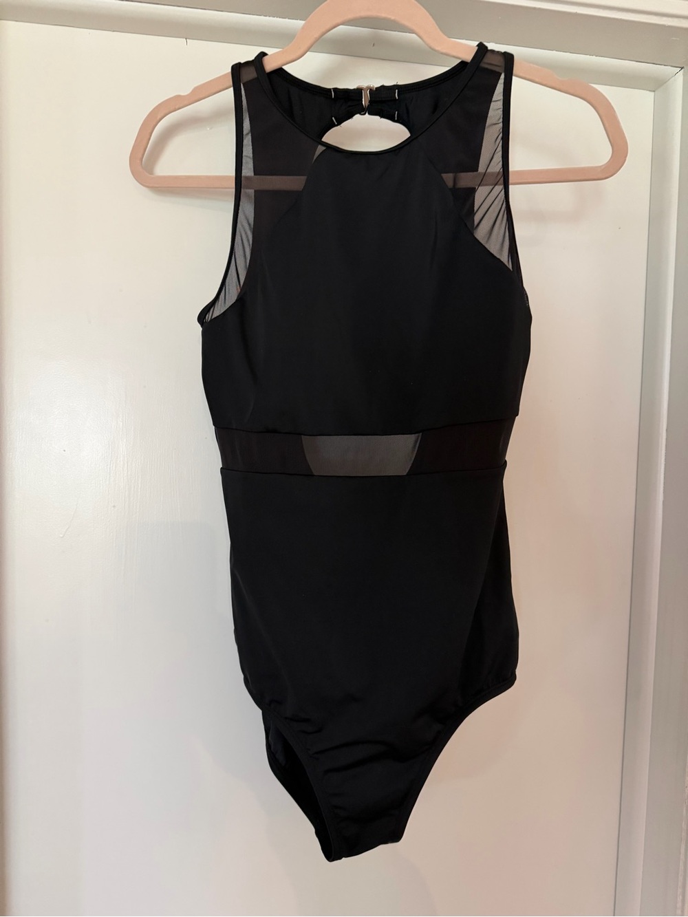 Jantzen Black Logo Swimwear Label Detail
